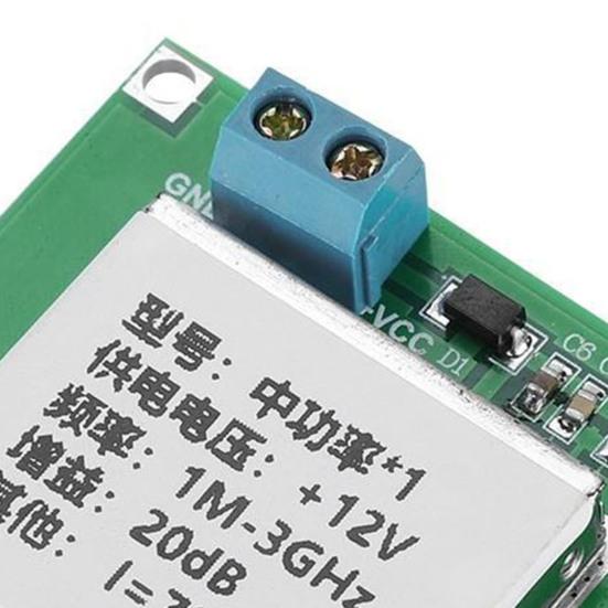 Малошумящий ВЧ-усилитель 3 ГГц Широкополосный 1 МГц-3 ГГц 2 дБ/0,5 ГГц Коэффициент усиления Широкий диапазон