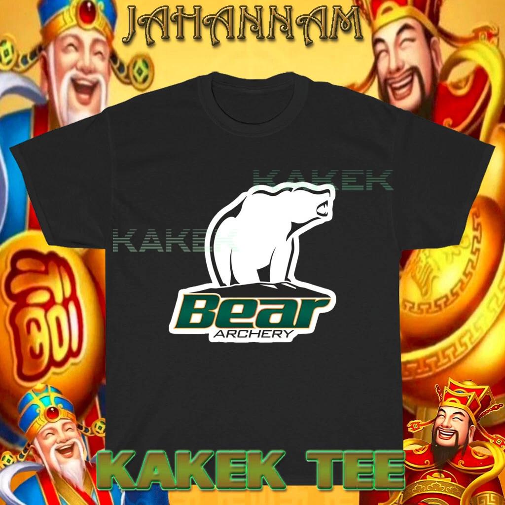 New Shirt Bear Archery Logo Funny T shirt USA Size S to 5XL