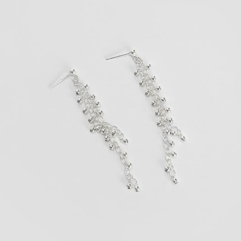 ФАНТАСТИЧЕСКАЯ ПЛАНЕТА серьги-подвески из серебра 925 пробы