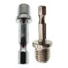 M10 M14 1/4 6mm Hex Connecting Rod Adapter Drill Chuck Connection Rod 10/14mm Hand Electric Drill Polisher Grinder Adapter Rod