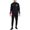 Dri-Fit FC. Барселона Strike Вязаный Спортивный Топ на Молнии Модный Универсальный Дышащий Комплект Футбольной Формы Мужская Спортивная Одежда Черный FN9452-011