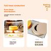 Round Cake Mold in Non-stick Aluminum Alloy with Removable Bottom Ideal for Professional Baking at Home