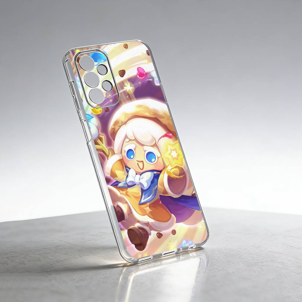 Чехол для телефона Cookies R-Run Kingdom-m для Samsung S25, S24, S21, S22, S23, S30, Ultra, S20, Plus, Fe Прозрачный чехол