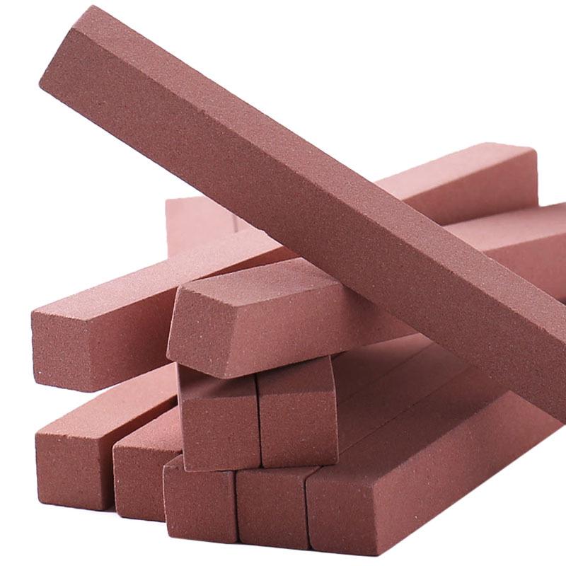 Инструменты для полировки порожка и ладов гитары - Красный полировальный брусок и камень