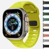 Мягкий силиконовый спортивный ремешок для Apple Watch Band Ultra 8 7 6 SE серии 49 мм 45 мм 41 мм 44 мм 40 мм ремешок для часов iWatch 5 4 3 2 42 мм 38 мм