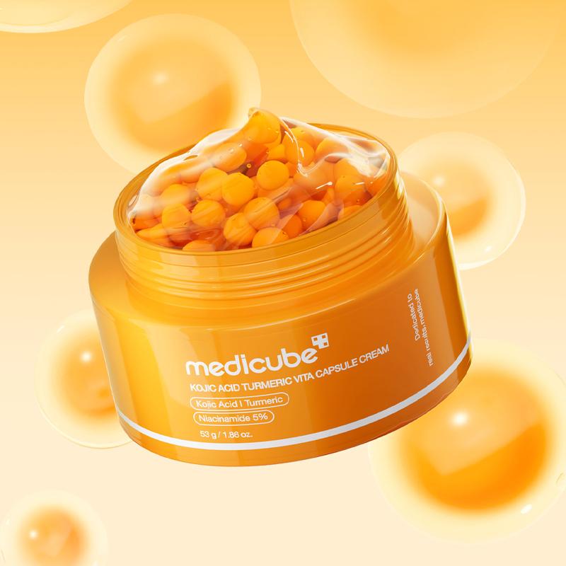 Medicube Крем для лица с койевой кислотой, куркумой и витаминами в капсулах, 53 г