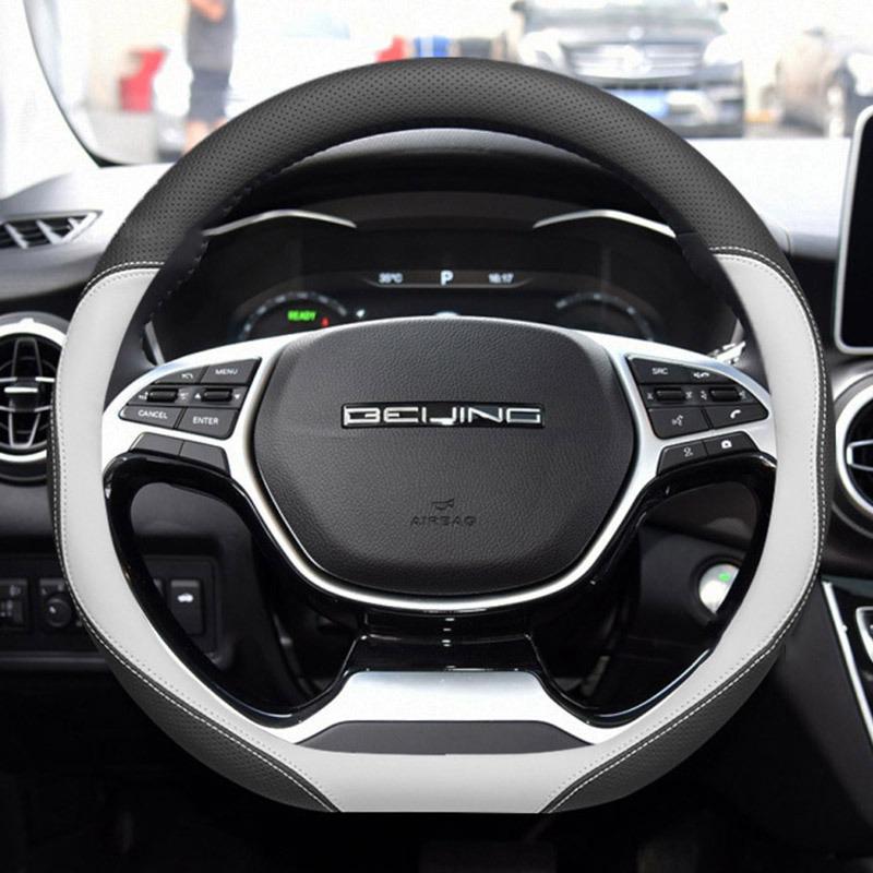 Чехол-обмотка-держатель для рулевого колеса автомобиля для BAIC Beijing X35 X55 Тип D Рулевое колесо