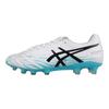 Asics Ds Light X-Fly Pro Круглый носок Удобные Высококлассные Натуральная трава Hg (Резиновые короткие шипы) Футбольные бутсы Мужские Футбольные бутсы Белые Черные 1101A049-100