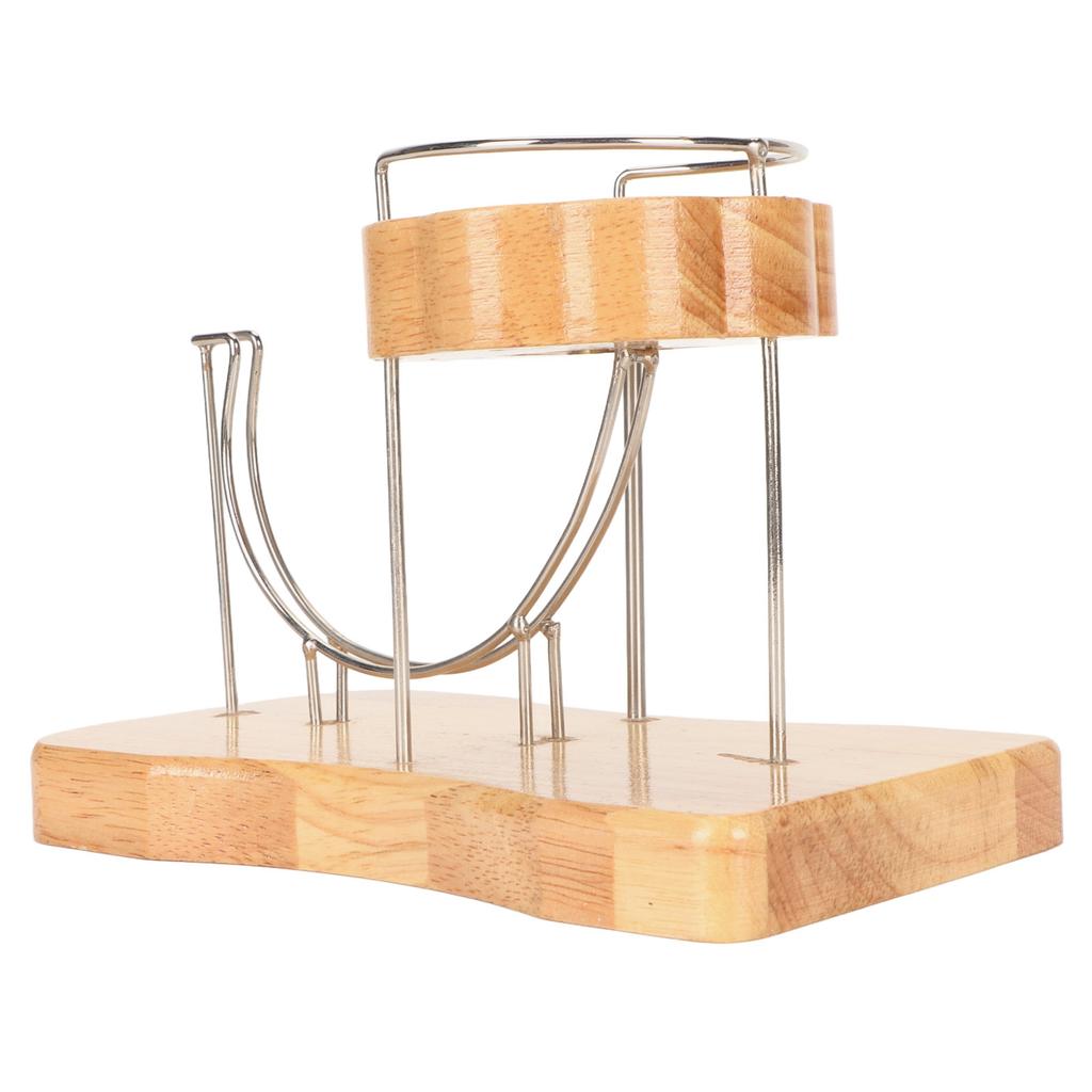 Perpetual Motion Machine Stable Base Sturdy Wood Stress Relief Perpetual Energy Toy for Table