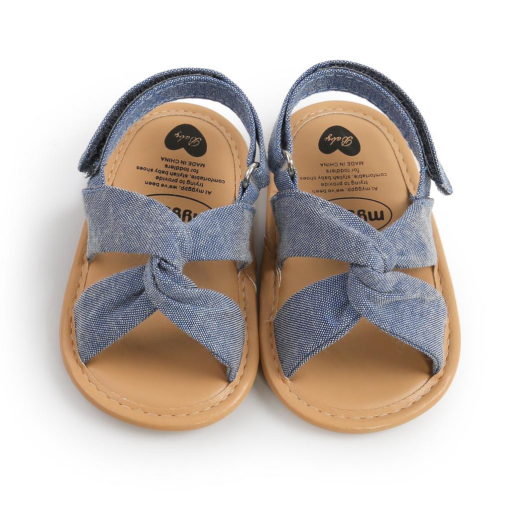 Baby Sandal Summer Kinder Freizeit schuhe Kleinkind weiche Sohle First Walker Kind Bowknot Sandalen Anti-Rutsch-Baby Wanders chuh