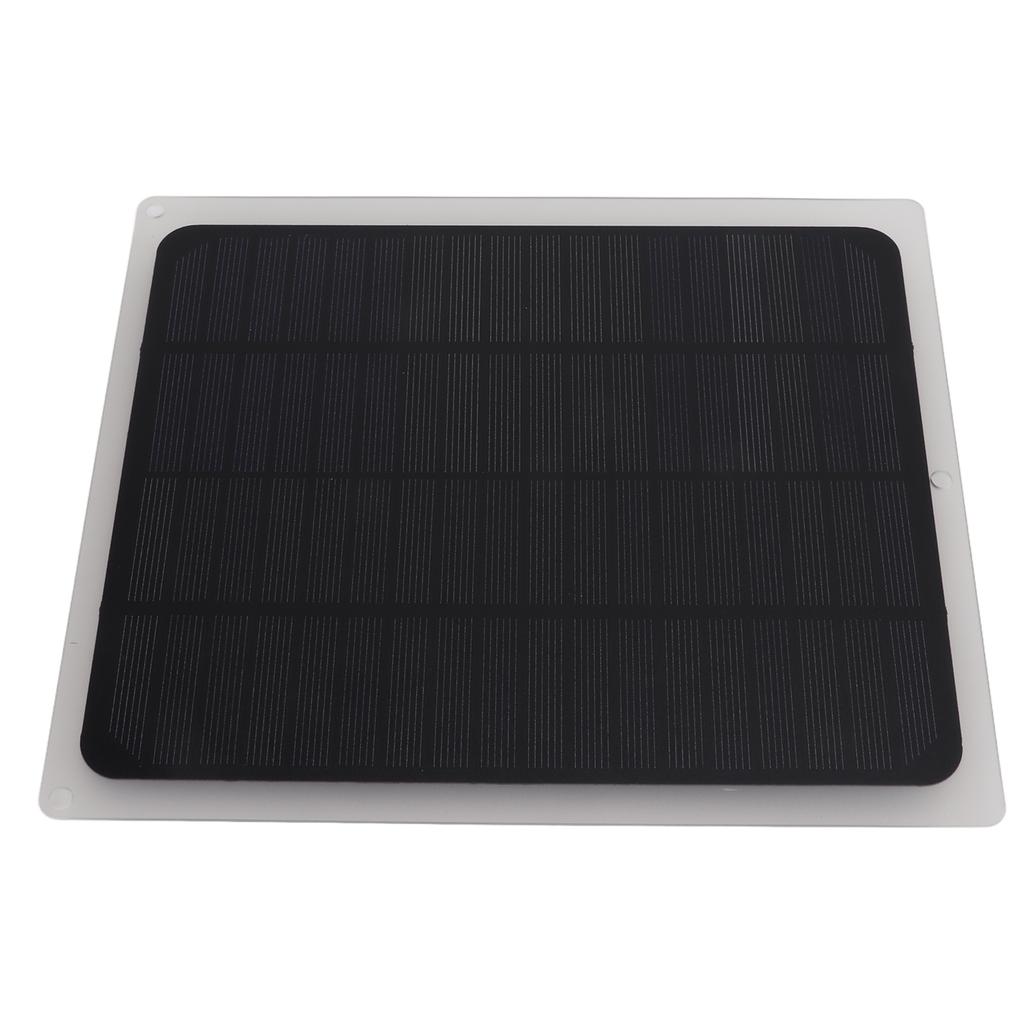 10W 12V USB Solar Panel Powered Fan Waterproof Outdoor Camping Household Appliances