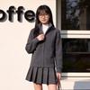 Женский кардиган SPAO на молнии из фактурной вязки