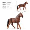 Intricate Lifelike Wild Horse Models Crafted From Durable Pvc Decoration For