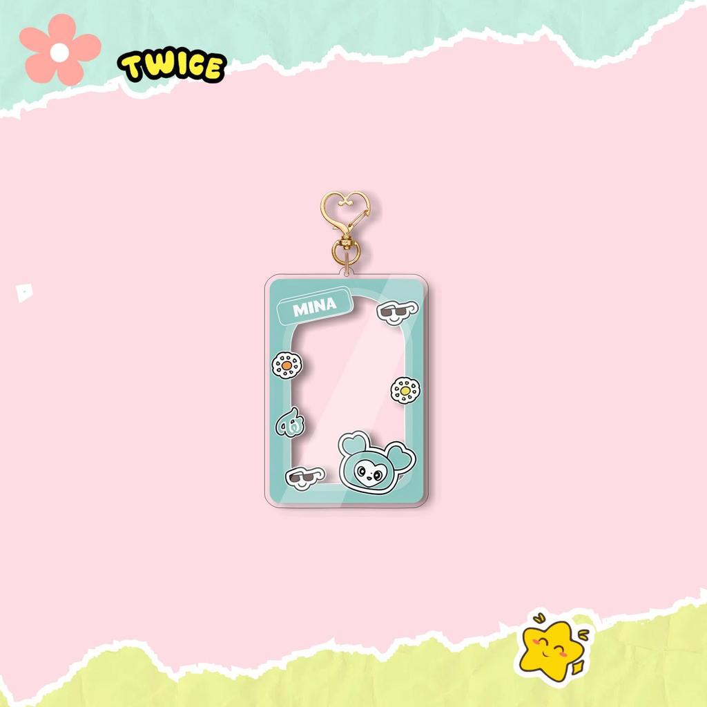 TWICE Кроличья Группа Акриловый Брелок и Брелок-Подвеска с Фоторамкой