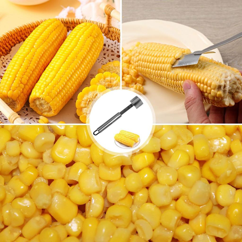 Практичный нож для чистки початков кукурузы