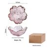 Japanese Hammered Pink Cherry Blossom Bowls and Dishes - Small Plates for Household Seasoning