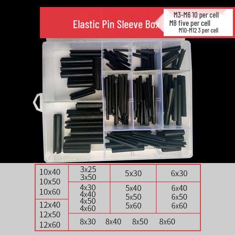Snap Ring Assortment Kit: Shaft, Hole, Internal & External C-Clip Set