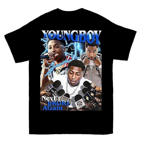 Trend Youngboy Again Black Cotton Unisex S5XL Shirt IA437 Unisex T-Shirt