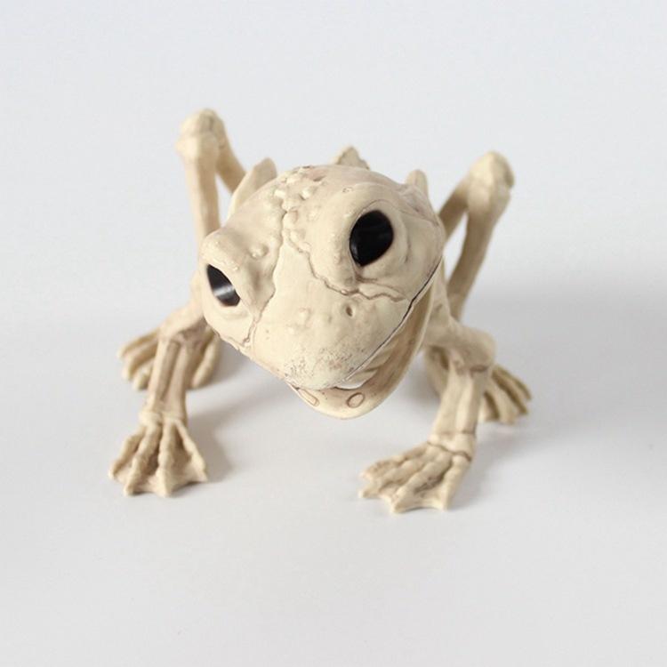 Ящерица Лягушка Летучая мышь Скелет Модель Хэллоуин Террорист Животное Украшение Призрак Дом Проекты Декор