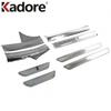 For Kia K5 Optima    2024 Steel Car Door Sill Scuff Plate Cover Trim Welcome Pedal Protector Gurad Pad Accessories