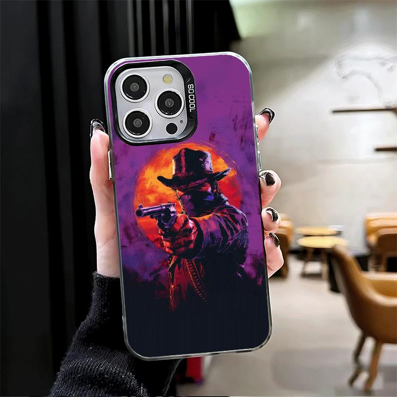 Ударопрочный чехол для телефона Red Dead R-Redemption для iPhone 17 Air 16 16E 15 Pro Max 14 Plus 13 Mini 12 Задняя крышка Противоударные Fundas