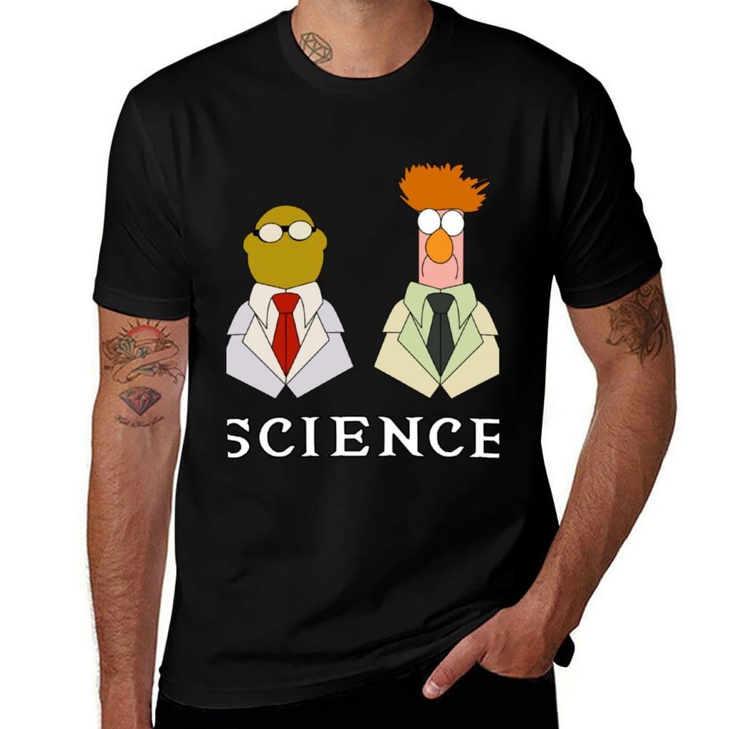 Muppets Show Science Lab T-shirt Man T Shirt Graphic Man T Shirts For Men Casual Man T Shirt Designer T-shirt