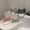 Bowknot Dumpling Shaped Single Shoulder Underarm Bag Handbag Women Fashion Gift
