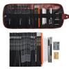 Набор из 30 предметов для начинающих, угольный карандаш, художественная живопись, эскиз, набор канцелярских принадлежностей