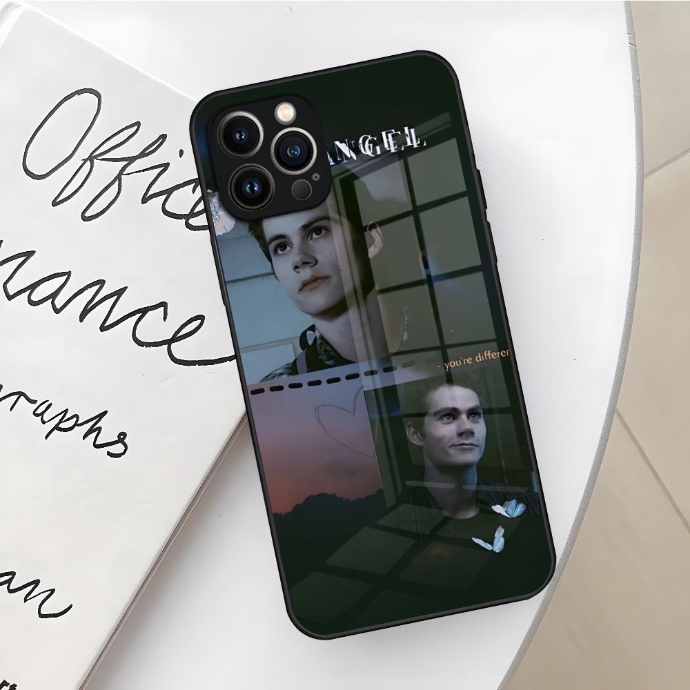 Чехол для телефона Teen Wolf Dylan OBrien для Iphone 17 16 Air 15 14 12 11 13 Pro Max Mini X Xr Xs Se Стеклянный чехол Puls