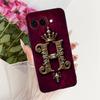 For Google Pixel 9A Case Luxury Crown Letters Cover Soft Silicone Phone Case For Google Pixel 9 Pro Pixel9 Pixel9A Fundas Bumper
