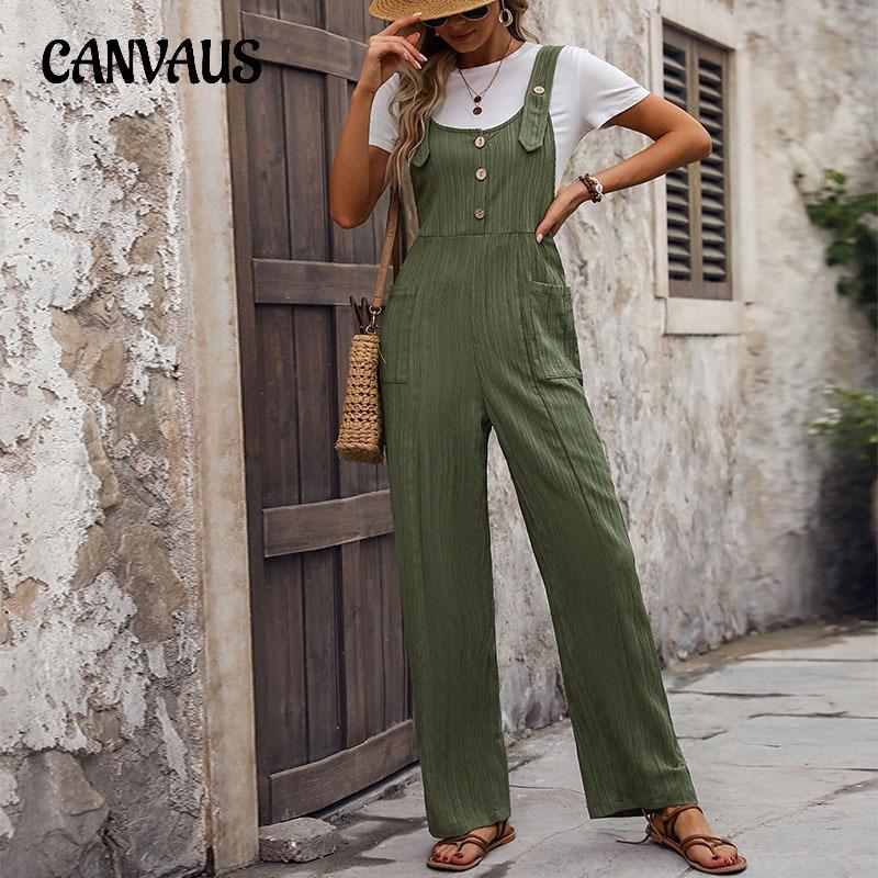 Женский повседневный летний комбинезон, свободные плиссированные цельные брюки-рюкзак