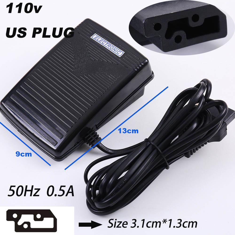 Регулятор скорости Педаль управления Переключатель Части Швейные Машины Аксессуары С Шнуром Питания Двигатель HuiGuo