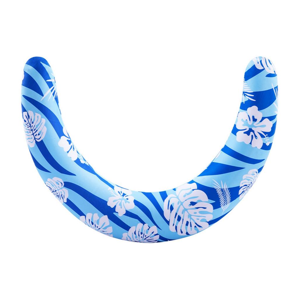 Inflatable Floating, Half Moon Curved Pool Float Chair, 760cm