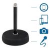 Pronomic mst-10 bk support de table microphone de podcasts, noir