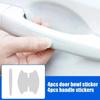 8Pcs TPU Car Door Bowl Anti-scratch Sticker Clear Door Bowl Handle Protection Sticker Paint Surface Film Car Accessories Decals