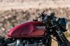 Алюминиевый бак Motone для SpeedTwin900 Scrambler900 NXS006 Крышка, Черный, T100/T120