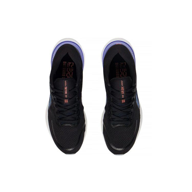 Li Ning YueYing 2.0 Поддерживающая амортизация Низкие беговые кроссовки Женские Черные ARHS022-3