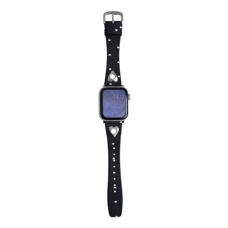 Совместимый джинсовый ремешок для Apple iWatch 11, Huawei Fit4 и Xiaomi 9PRO