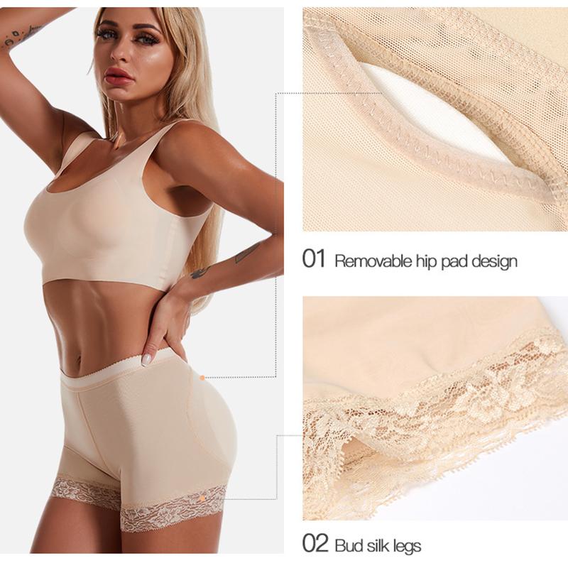 Women Hip Lift Pants Fake Ass Shapewear Body Sculpting Pants Buttocks Slimming Pants Postpartum Belly Belt Control Panties