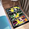 1Pc The Powerpuff Girls Printed rectangle carpet, home door mat, outdoor travel protection carpet A11