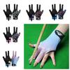 Left Hand Snooker Glove Three Finger Three Cut Gloves  Training Equipment