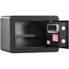 Safe, 0.5 Cubic Feet Home Safe, Steel Security Safe with Digital Keypad and 2 Keys, Wall-Mounted Cabinet Safe Protect Cash, Gold, Jewelry, Documents