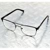 Rectangle Titanium Alloy Double Bridge Black Pilot Men Optical Glasses Frame Eyeglasses Eyeframe Eyewear