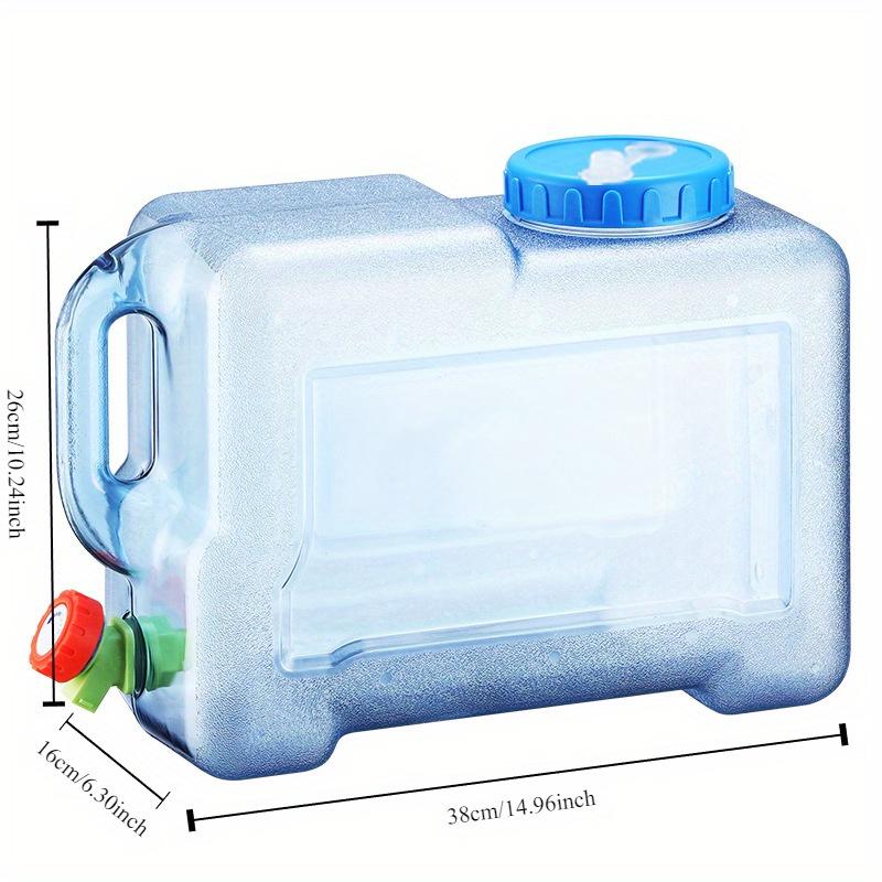 1 шт., 12 л квадратное ведро для воды на открытом воздухе, бытовое ведро для питьевой воды с краном, для самостоятельного вождения автомобиля, ведро для хранения воды в кемпинге