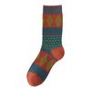 Women's Retro Argyle Mid-Calf Socks - Autumn/Winter Ethnic Style