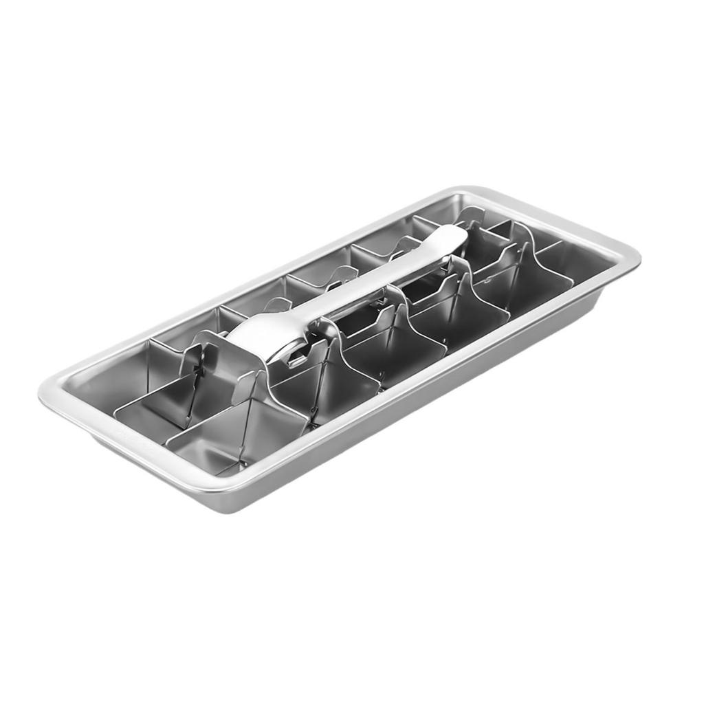 304 Stainless Steel Ice Tray - DIY Ice Cube Mold for Fast Ice Removal