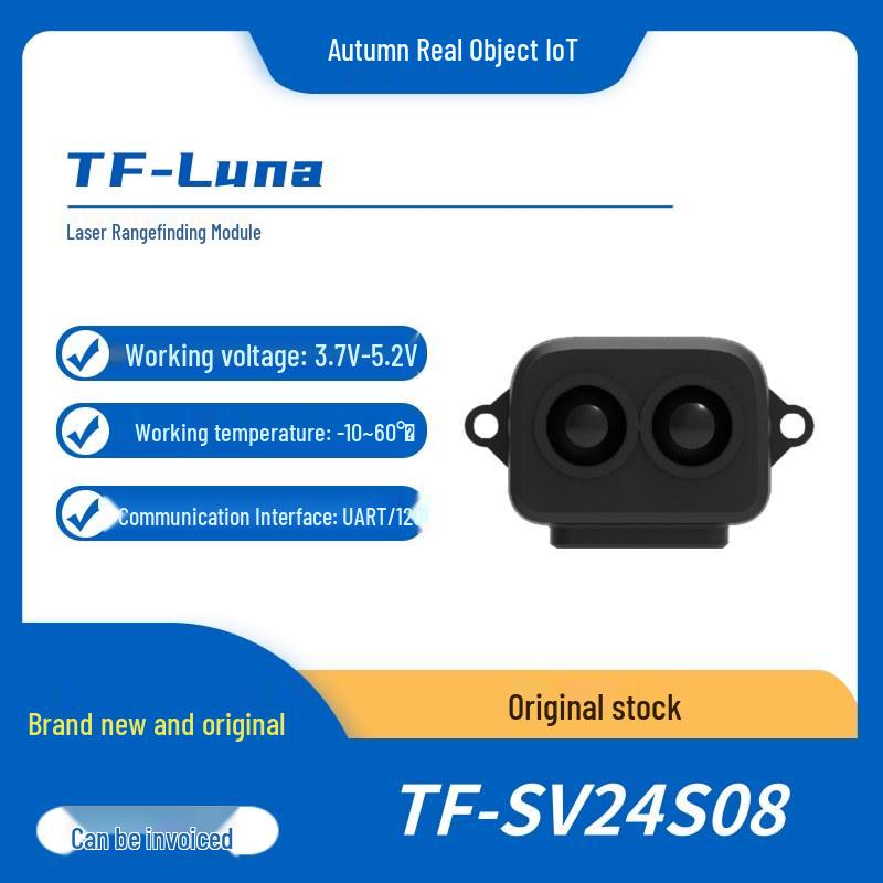 TF-Luna Compact 8m Range Lightweight Laser Distance Module for Easy Obstacle Avoidance
