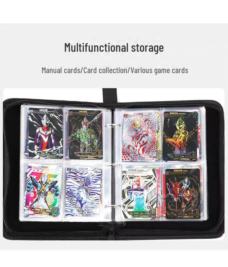 Pokémon Card Collection Book: 4-Grid & 9-Grid PU Game Album