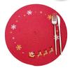 1/2/4 шт. Праздничные салфетки под приборы Дорожки для стола Подставки Декоративный фон Рождественские салфетки под приборы Украшение стола
