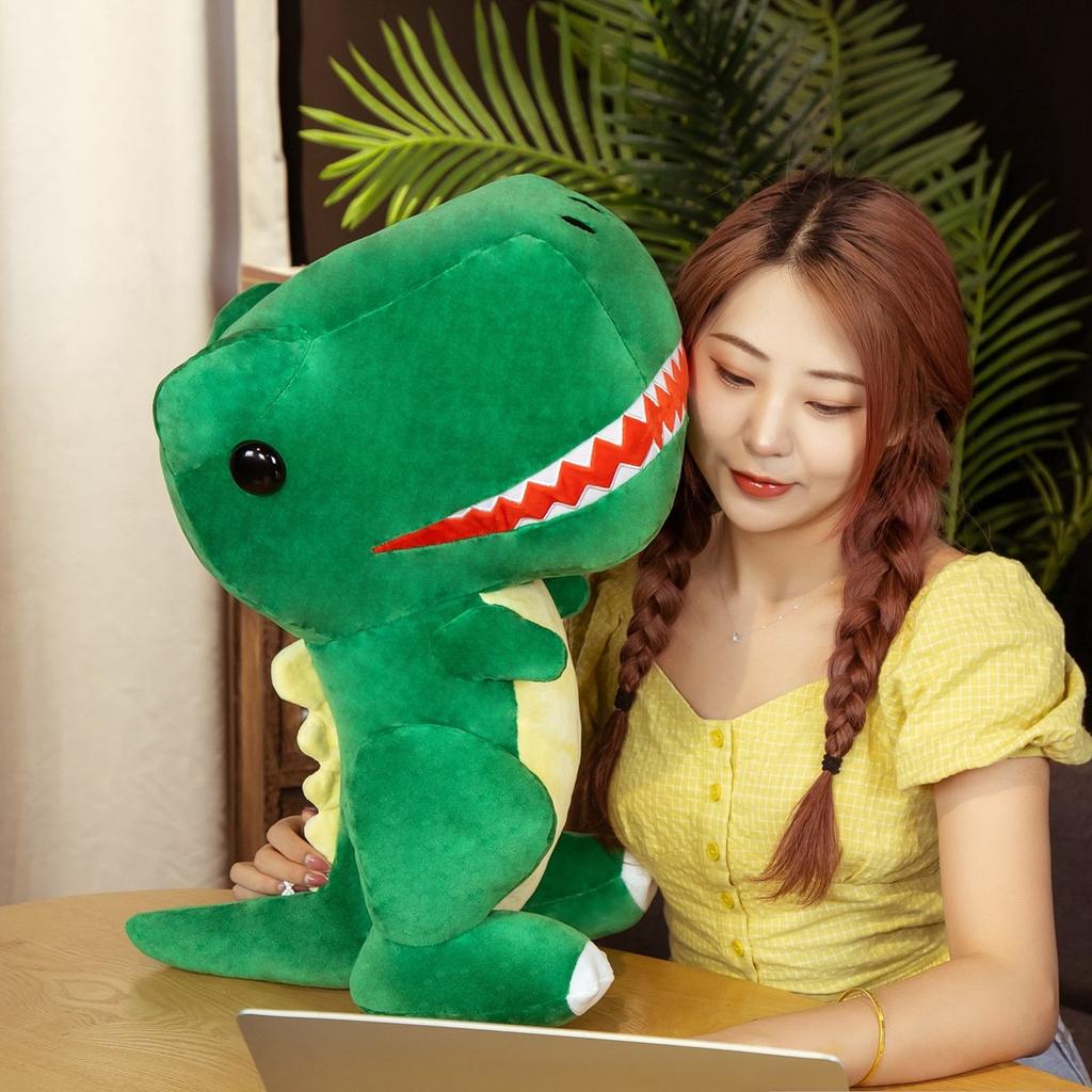 Милый динозавр, плюшевые игрушки, мультяшный тираннозавр, милые мягкие игрушки, куклы для детей, подарок на день рождения для мальчиков